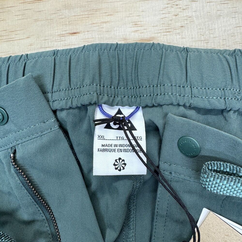 NEW Nike ACG Repel UV Green Hiking Hike Pants Sz 2XL FN2450-338 - Picture 7 of 16